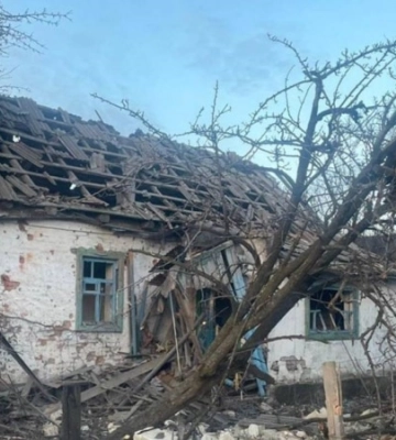 Росіяни обстріляли з «Ураганів» село на Донеччині: один загиблий, дев’ятеро поранених