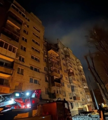 Удар «Шахеда» по багатоповерхівці у Дніпрі: кількість постраждалих збільшилася до восьми