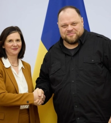 Стефанчук і віцепрезидентка Бундестагу обговорили у Києві Формулу миру