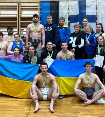 Сумські сумоїсти відзначилися на Кубку Європи
