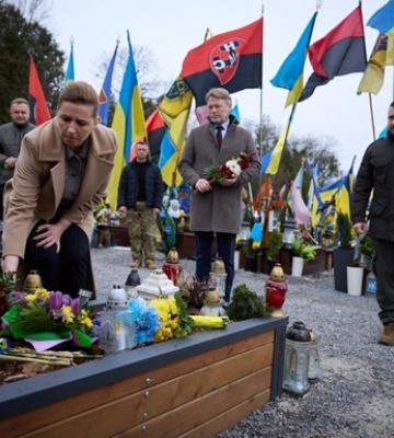 Прем&#039;єр Данії приїхала з візитом в Україну