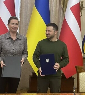 Україна та Данія офіційно підписали Угоду про співпрацю у сфері безпеки. ФОТО