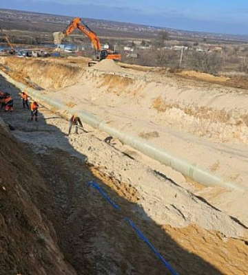 Будівництво водогонів на Дніпропетровщині майже завершили