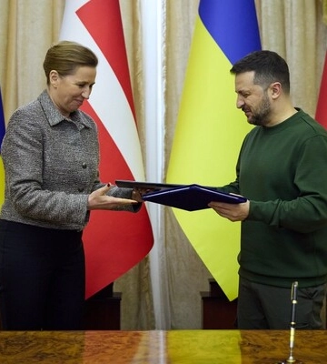 Зеленский во Львове подписал соглашение о безопасности между Украиной и Данией
