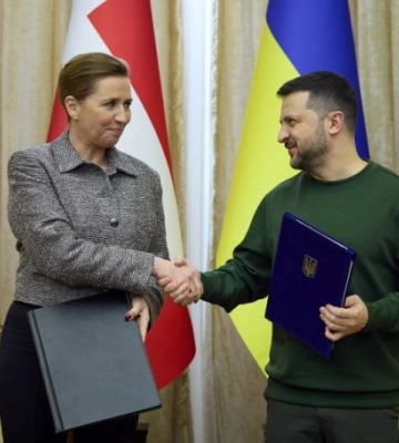 У Львові Зеленський та прем&#039;єр-міністерка Данії підписали безпекову угоду