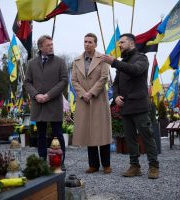 У Львові Президент України з прем’єркою Данії вшанували пам’ять воїнів