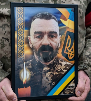 В Ужгороді попрощалися із полеглим захисником Мирославом Бреньом