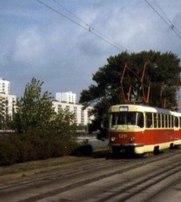 Как в 1950-х годах строили проспект на левом берегу Киева: архивные фото