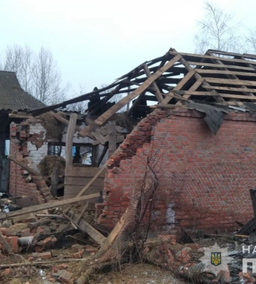 рашисти пошкодили 10 будинків на Сумщині