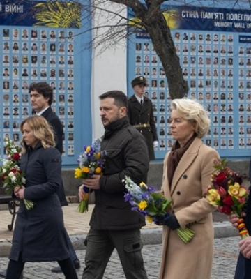 Зеленський і світові лідери вшанували пам&#039;ять загиблих захисників України