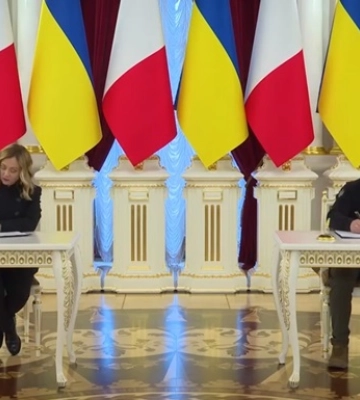 Украина и Италия подписали соглашение о безопасности