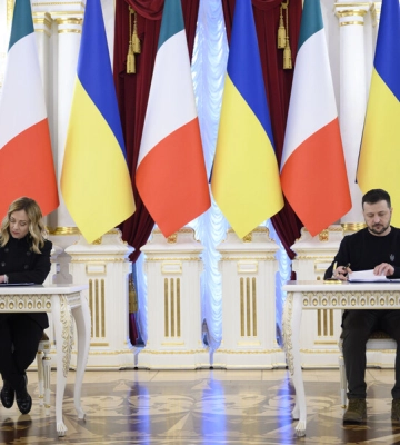 Украина подписала с Италией соглашение в сфере безопасности