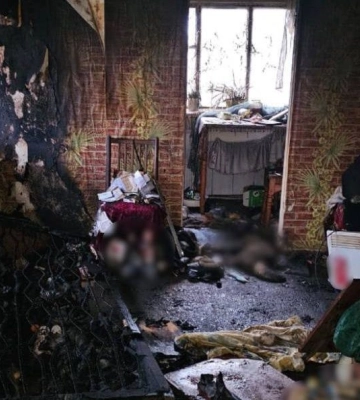 На Київщині жінка заживо згоріла у власному ліжку