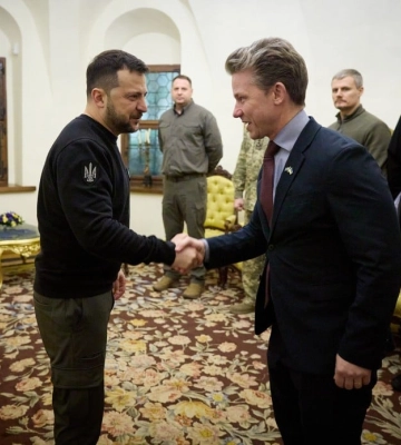 Підсумки зустрічі Зеленського з міністром оборони Швеції