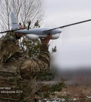 Повітряні сили повідомили про виявлення безпілотників у Вінницькій та Полтавській областях