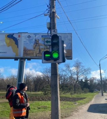 В Одесі модернізують світлофори