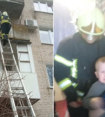 Двері зачинились,  а на вогні – сковорідка: у Володимирі рятувальники визволяли з квартири дитину 