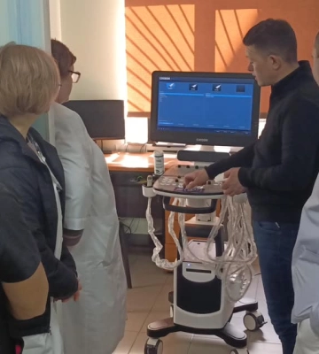 Благодійники передали в миколаївську лікарню сучасний УЗД - апарат