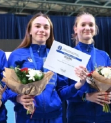 Одеська спортсменка – призерка чемпіонату Європи з фехтування
