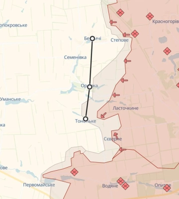 Сили оборони відійшли з села Ласточкине поблизу Авдіївки: в ОСУВ &quot;Таврія&quot; зробили заяву