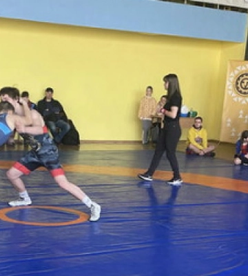 Студенти Університету природокористування – переможці обласного чемпіонату з вільної боротьби