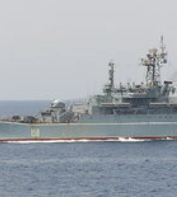 В Черном море затонул большой десантный корабль "Цезарь Куников", операция ГУР — источник