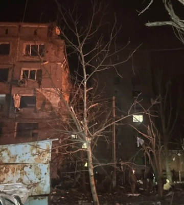 Росіяни вночі випустили по Селидовому чотири ракети