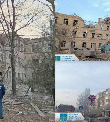 Війська РФ обстріляли Селидове на Донеччині: є поранені, під завалами багатоповерхівки залишаються люди. Фото