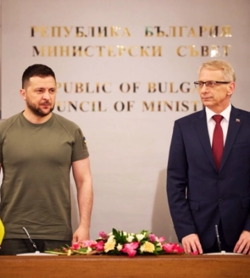 Зеленський та прем’єр Болгарії Денков провели переговори у Києві