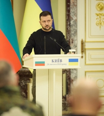 Украина очень заинтересована в совместном военном производстве с Болгарией – Зеленский