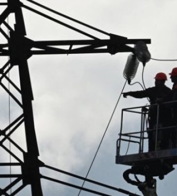 У селі Українське на Харківщині відновили електропостачання, якого не було два роки