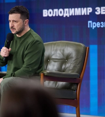 &quot;Він знає все, що нам потрібно&quot;: Зеленський про зустріч Макрона з європейськими лідерами щодо України