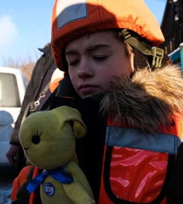 З двох громад Донеччини евакуювали всіх дітей