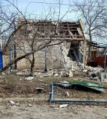 На Запоріжжі дві людини поранені внаслідок артилерійського обстрілу ворога