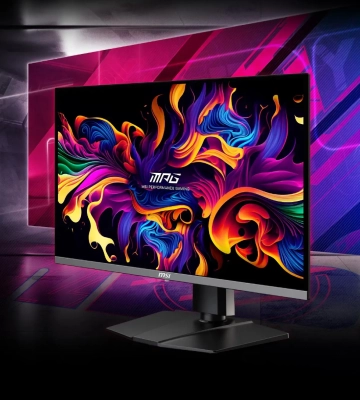 MSI MPG271QRX з 27-дюймовим екраном QD-OLED, роздільною здатністю 2K і частотою оновлення 360 Гц дебютував на глобальному ринку