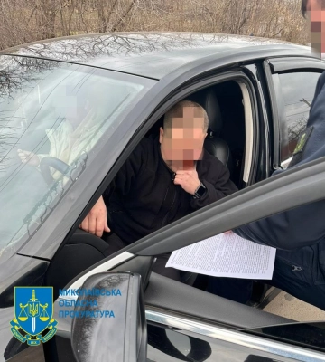 На Миколаївщині затримано посадовця Укртрансбезпеки за отримання неправомірної вигоди