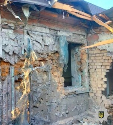 Последствия вражеских обстрелов Херсона. ФОТОрепортаж