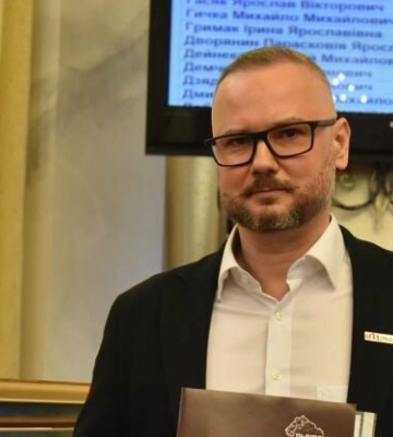 У Львівській облраді склав присягу новий депутат від «Голосу»