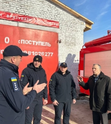 107-ий підрозділ в області: на Ковельщині відкрили пожежне депо 