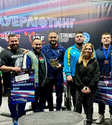 Полтавці перемогли на чемпіонаті України з пауерліфтингу