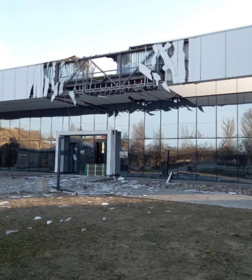 У Новій Каховці підірвали штаб партії Путіна - Центр нацспротиву