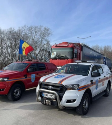 Молдова відправила в Україну п'ять вантажівок гуманітарної допомоги