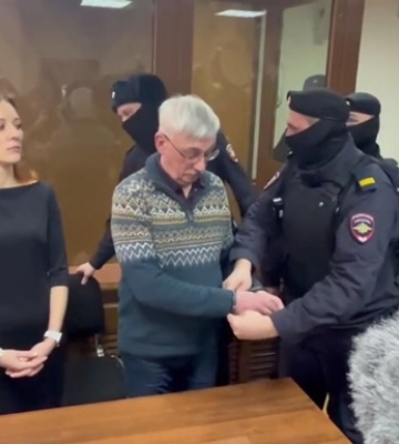 У Росії ув'язнили лауреата Нобелівської премії Олега Орлова через антивоєнну риторику