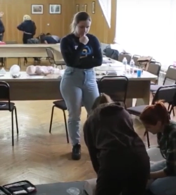 В ПАДІЮНі провели дводенний курс домедичної допомоги для цивільних