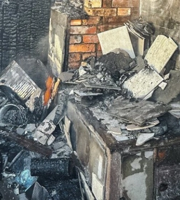 На Донеччині під час пожежі загинула трирічна дитина