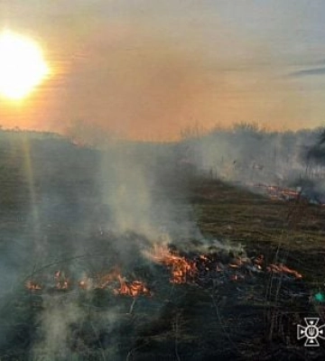 За добу на Дніпропетровщині сталося 56 пожеж