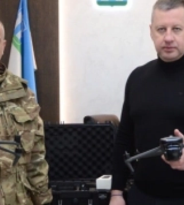 З Рівного на фронт передали чергову партію дронів