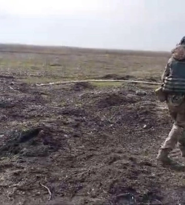 Будні волинських вибухотехніків на Херсонщині