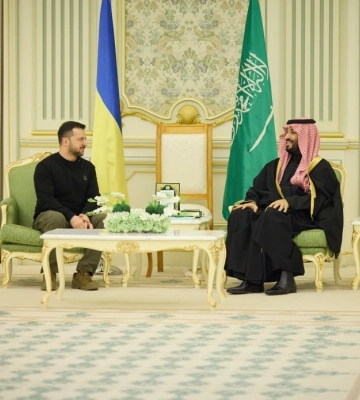 Зеленський прибув до Саудівської Аравії та назвав плани на візит