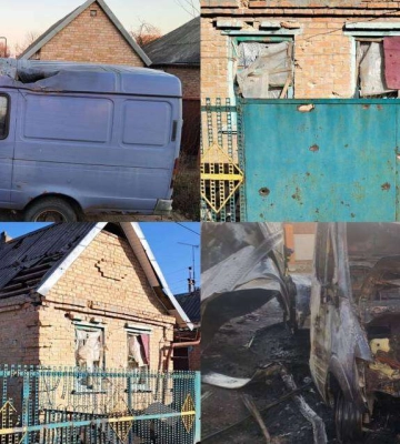 На Нікопольський район спрямували 10 безпілотників та 5 разів обстріляли з артилерії